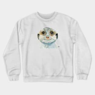 Cute Meerkat Crewneck Sweatshirt